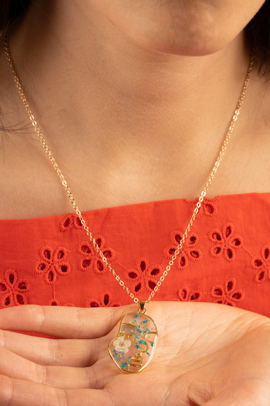 Forget Me Not  Necklace