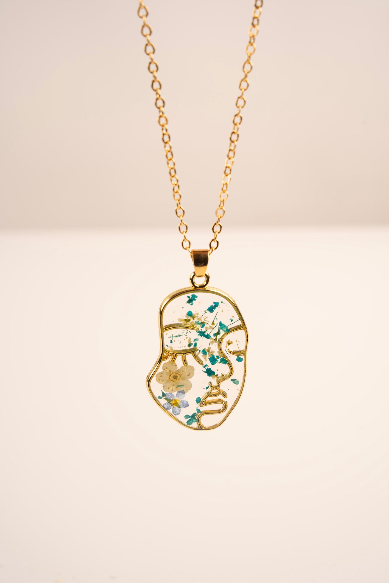 Forget Me Not  Necklace