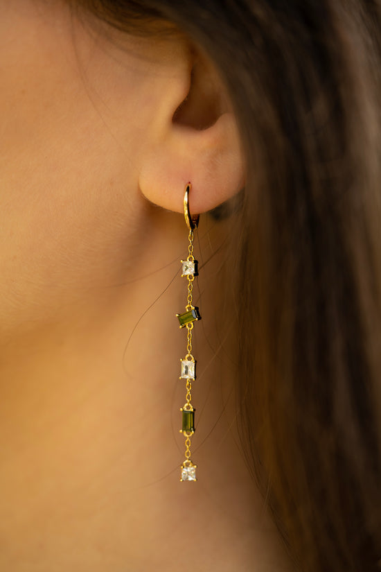 Crystal Dangle Drop Earrings