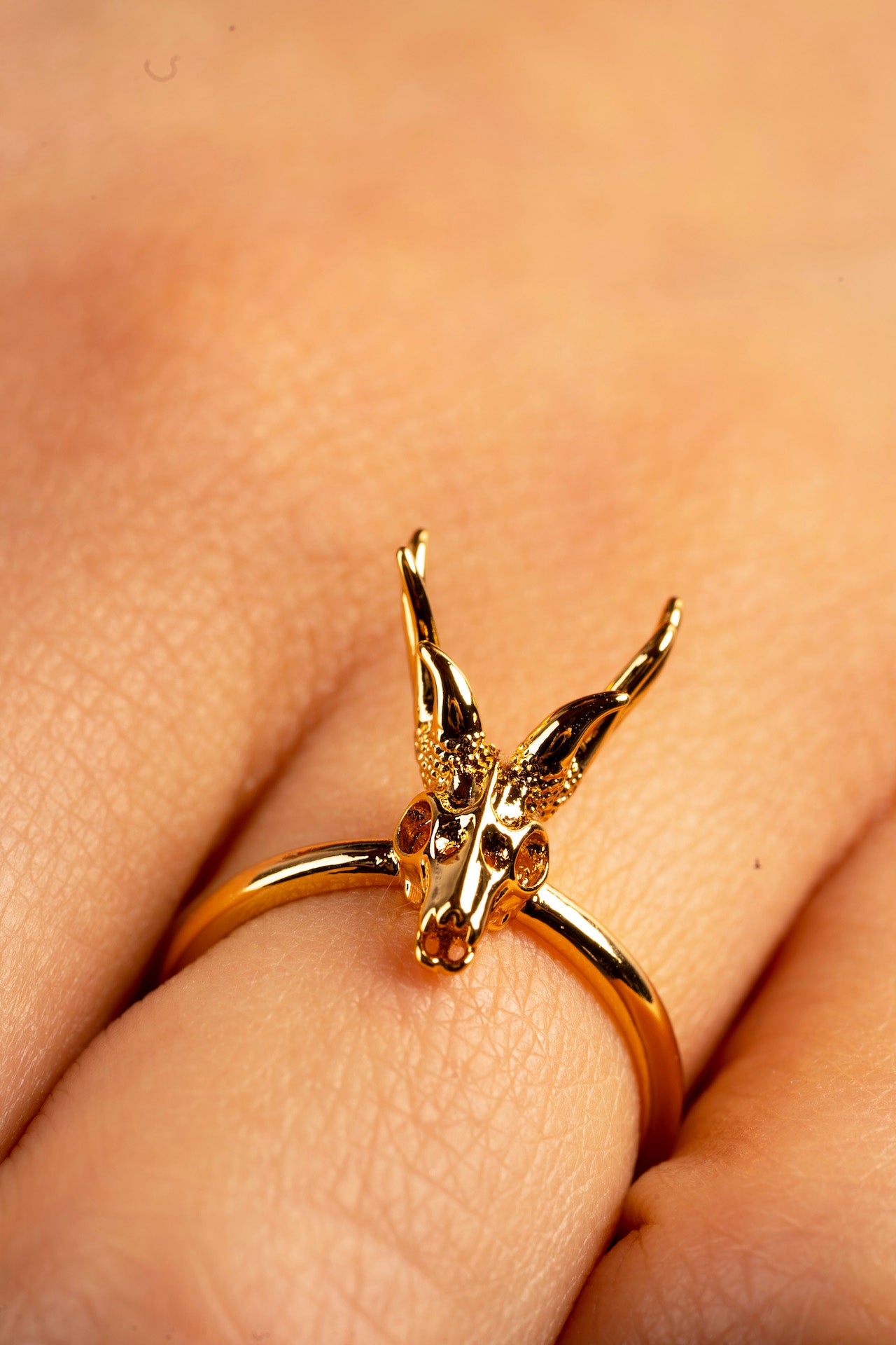 Deer Ring, Gothic Ring