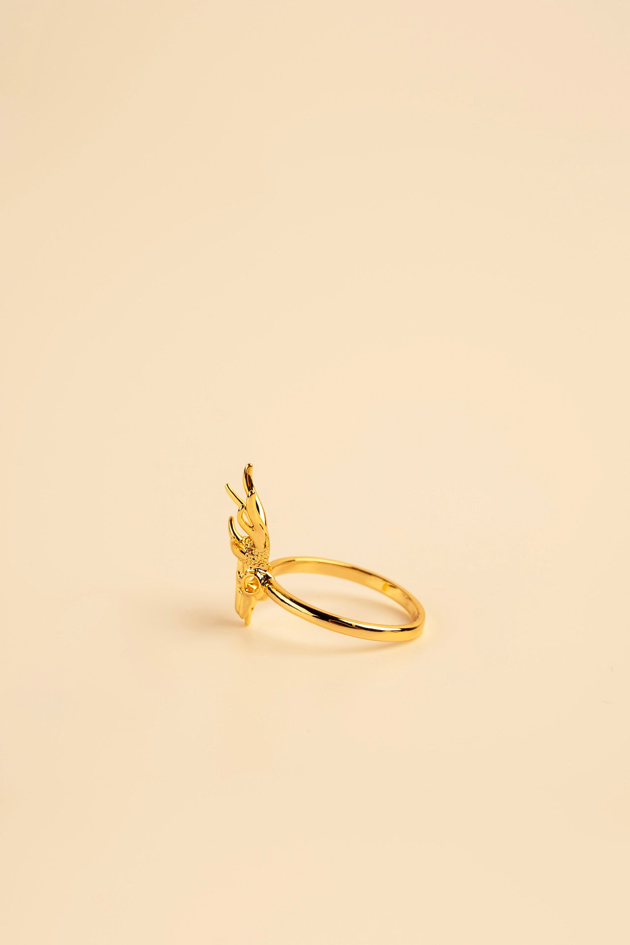 Deer Ring, Gothic Ring