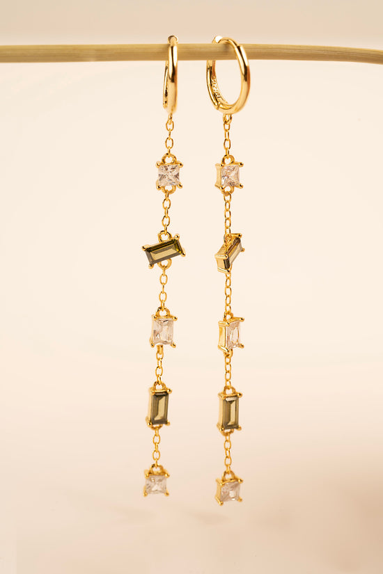 Crystal Dangle Drop Earrings