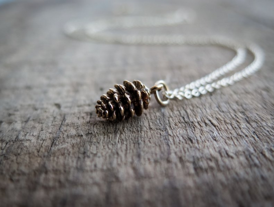 Pinecone Necklace