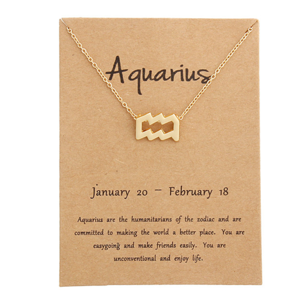 Zodiac Sign Necklaces