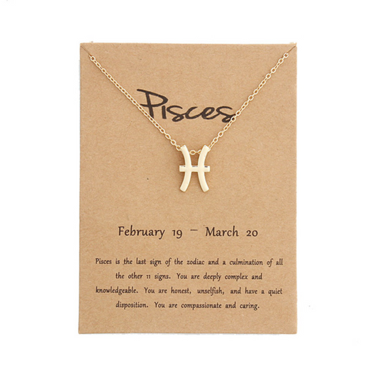 Zodiac Sign Necklaces