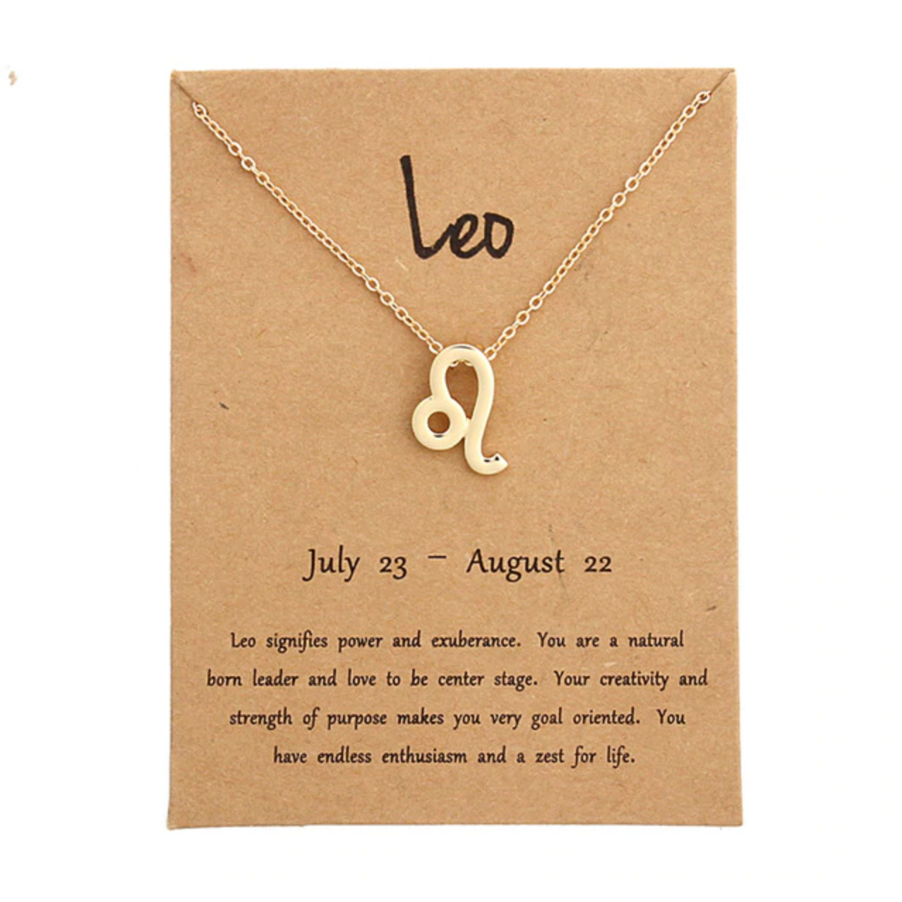 Zodiac Sign Necklaces