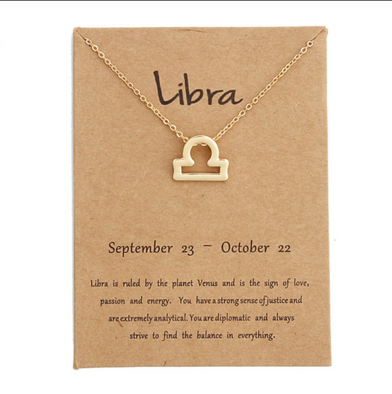 Zodiac Sign Necklaces