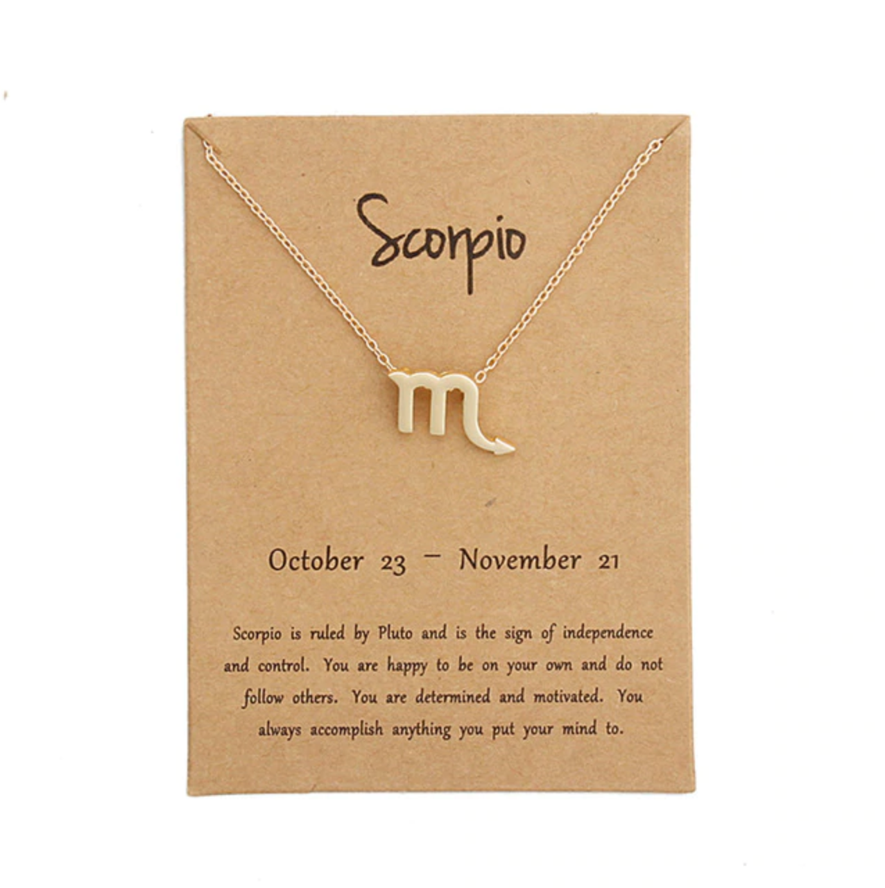 Zodiac Sign Necklaces