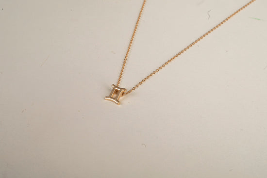 Rose Gold Zodiac Necklace