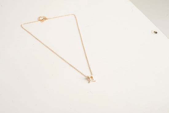 Rose Gold Zodiac Necklace