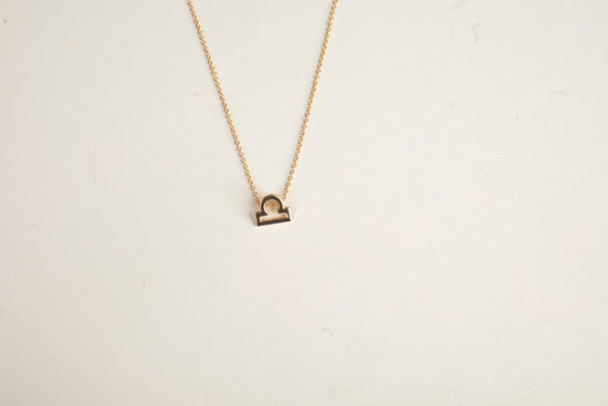 Rose Gold Zodiac Necklace