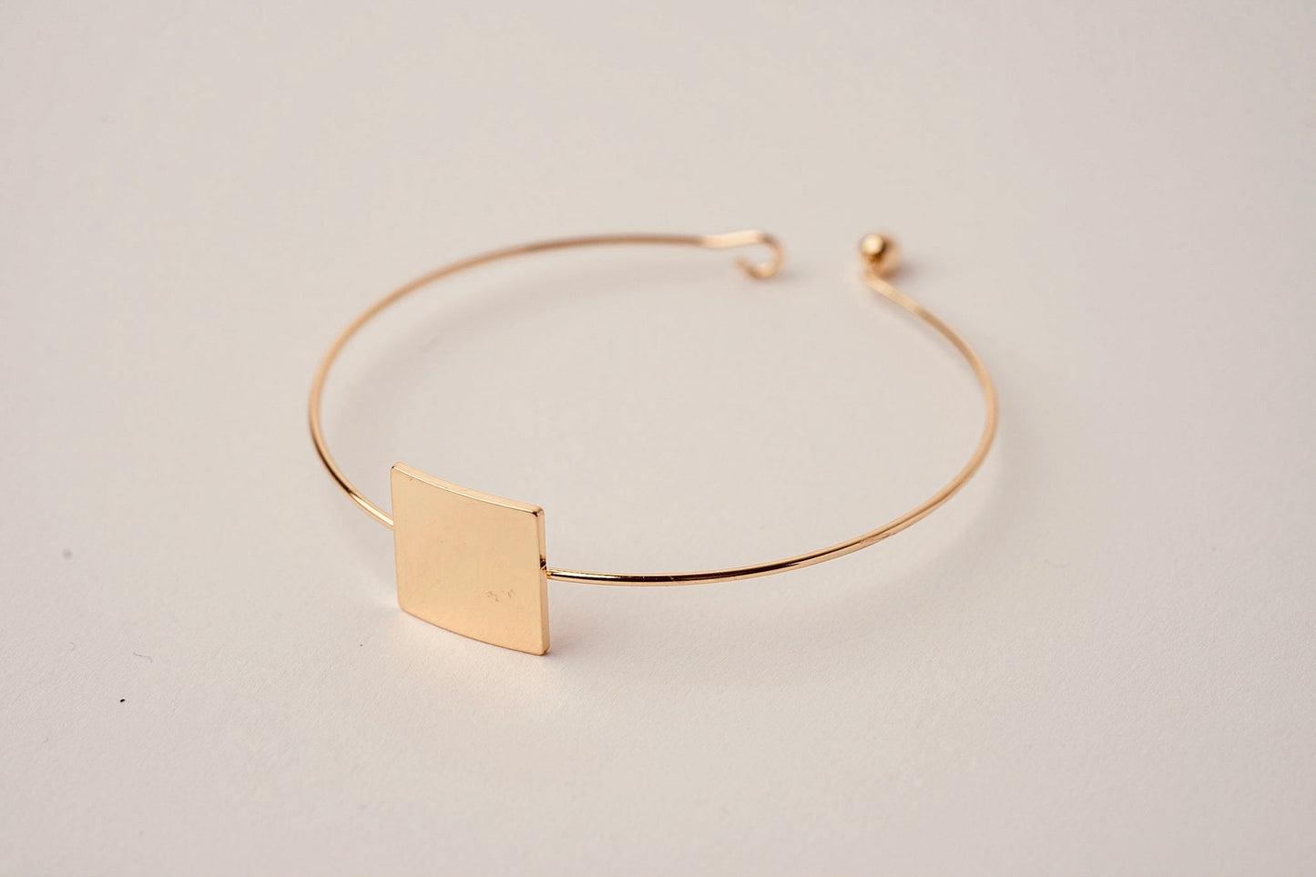 Gold Square Bracelet