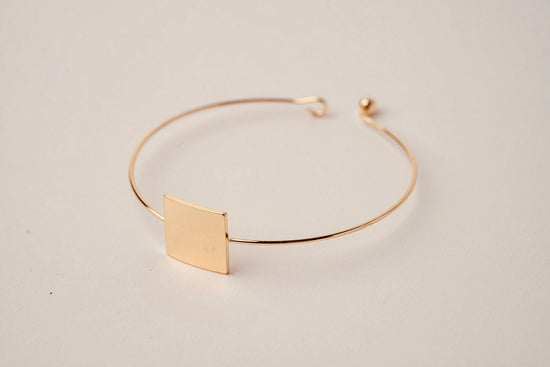 Gold Square Bracelet