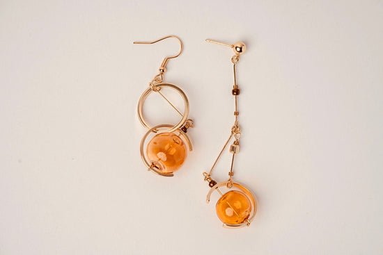 Asymmetric Dangle Earrings