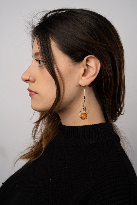 Asymmetric Dangle Earrings