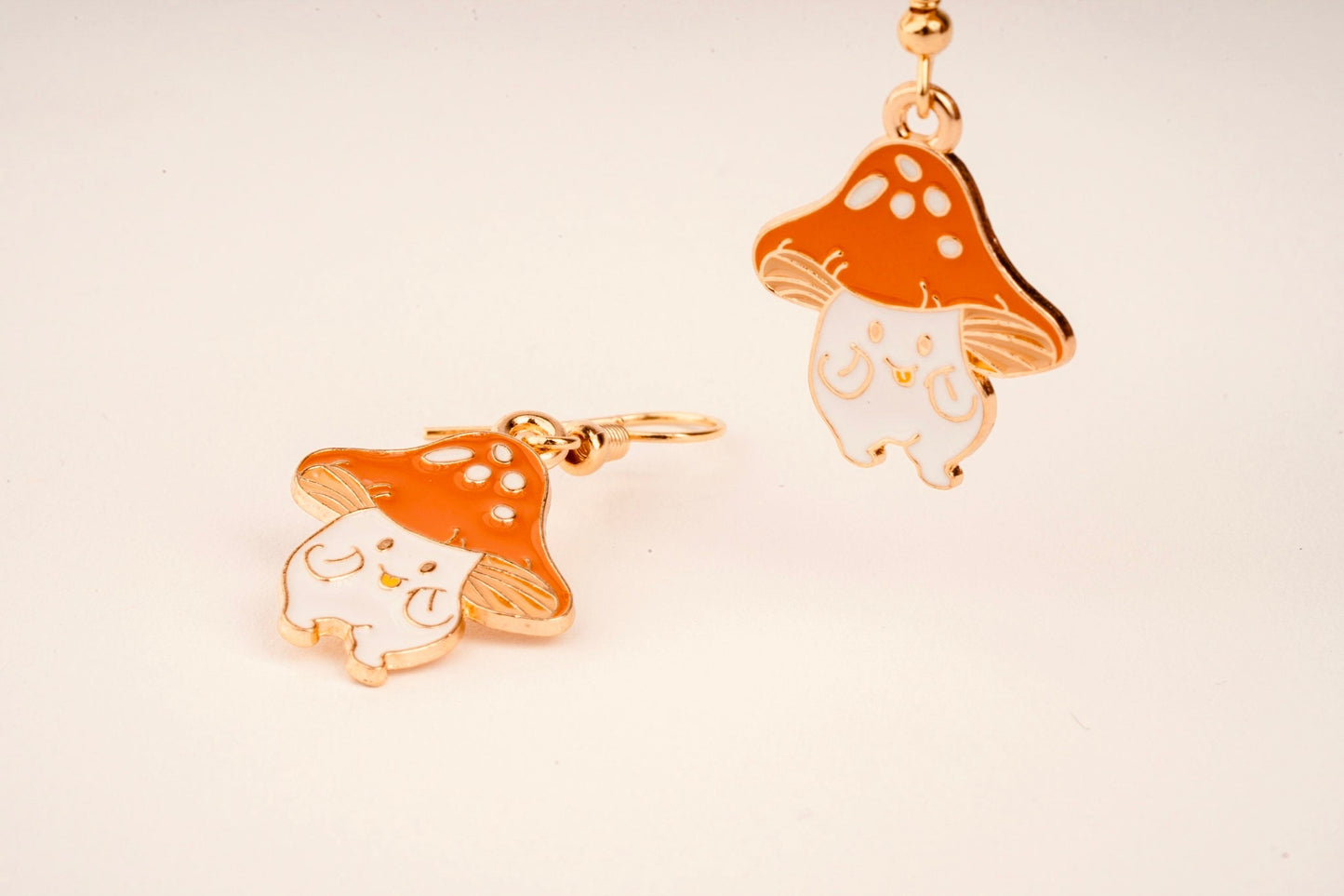 Amanita Mushroom Earring