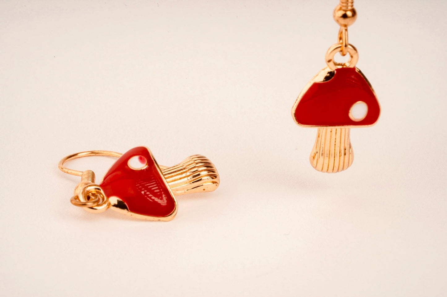 Red Mushroom Earring