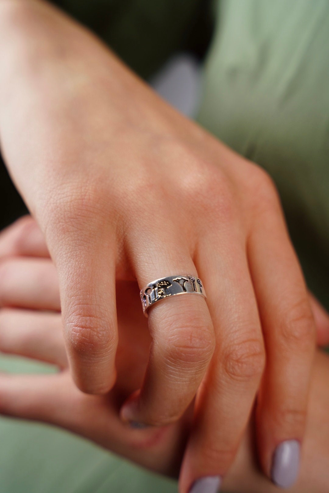 Vintage Mushroom Ring