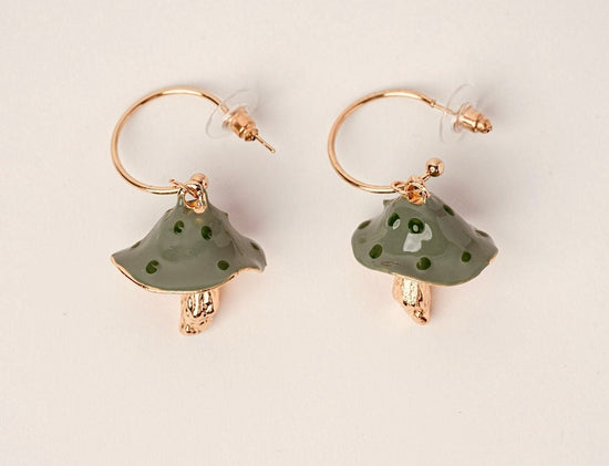 Mushroom Earrings