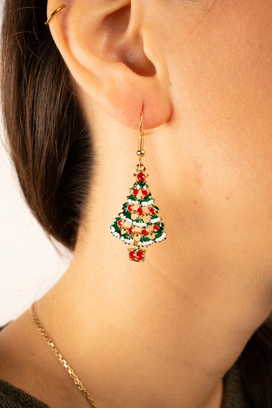 Christmas Tree Earrings