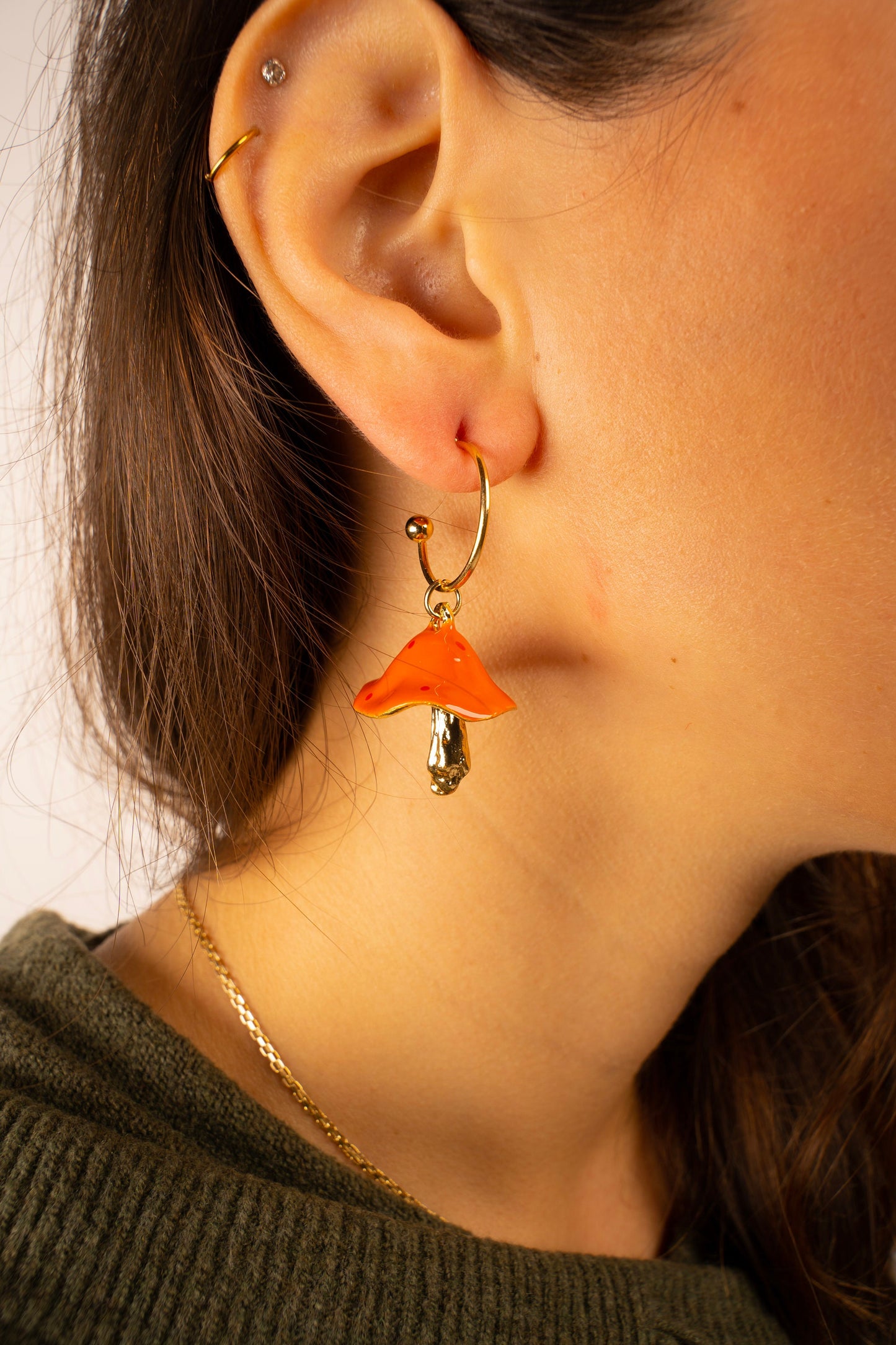 Mushroom Earrings