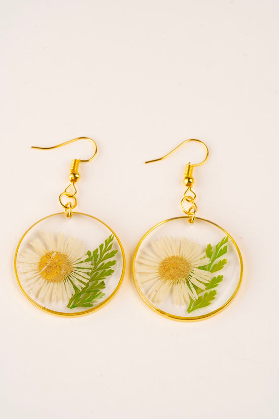 Dried Flower Earrings