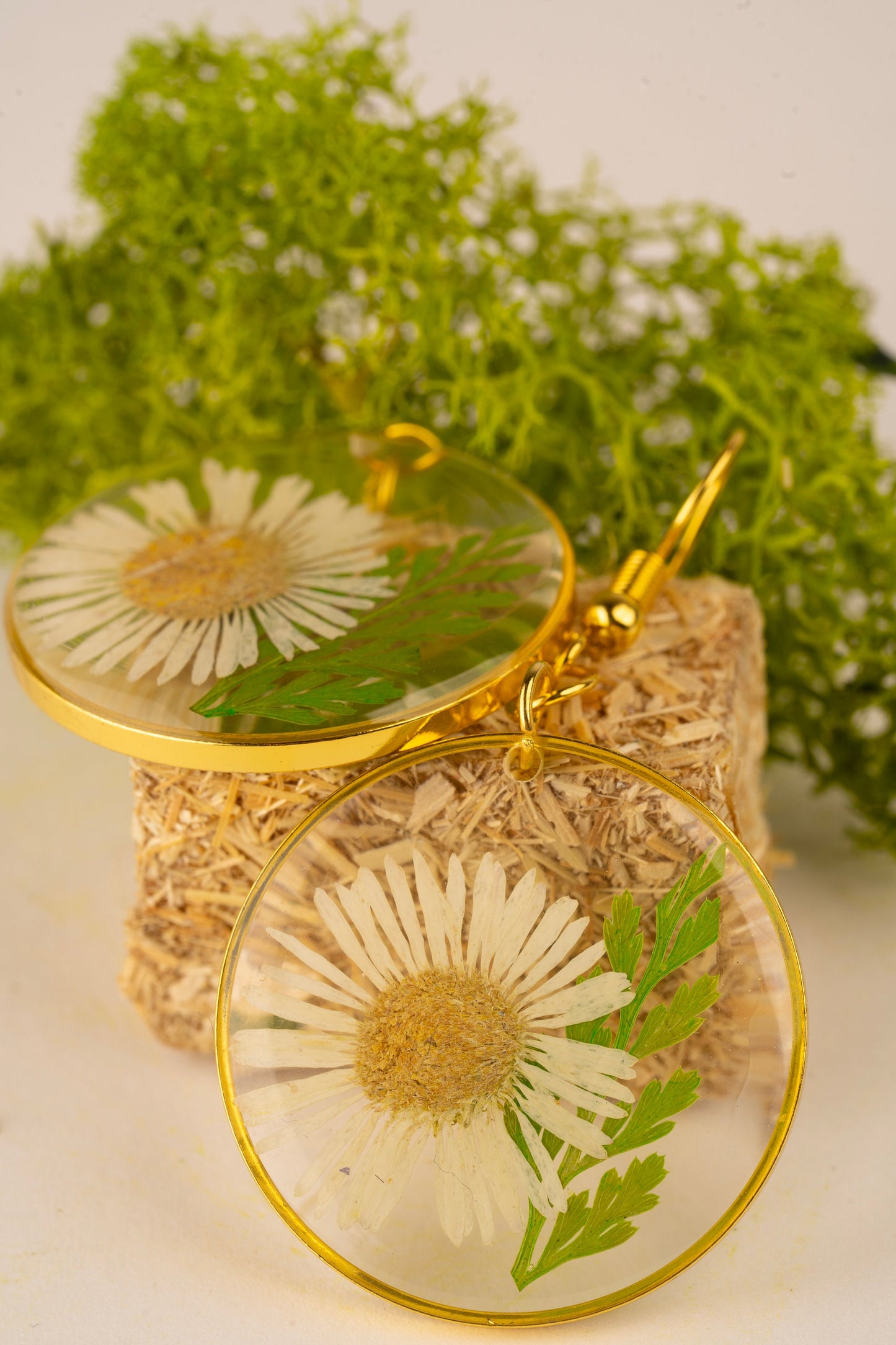 Dried Flower Earrings