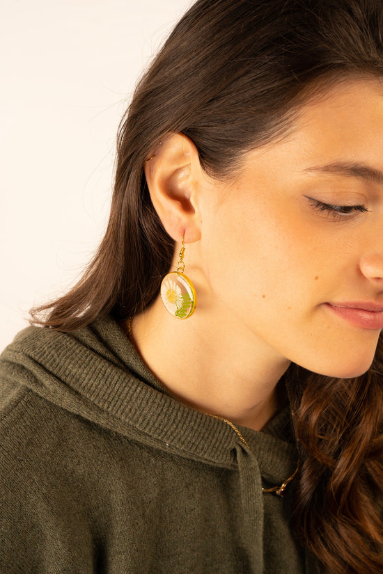 Dried Flower Earrings