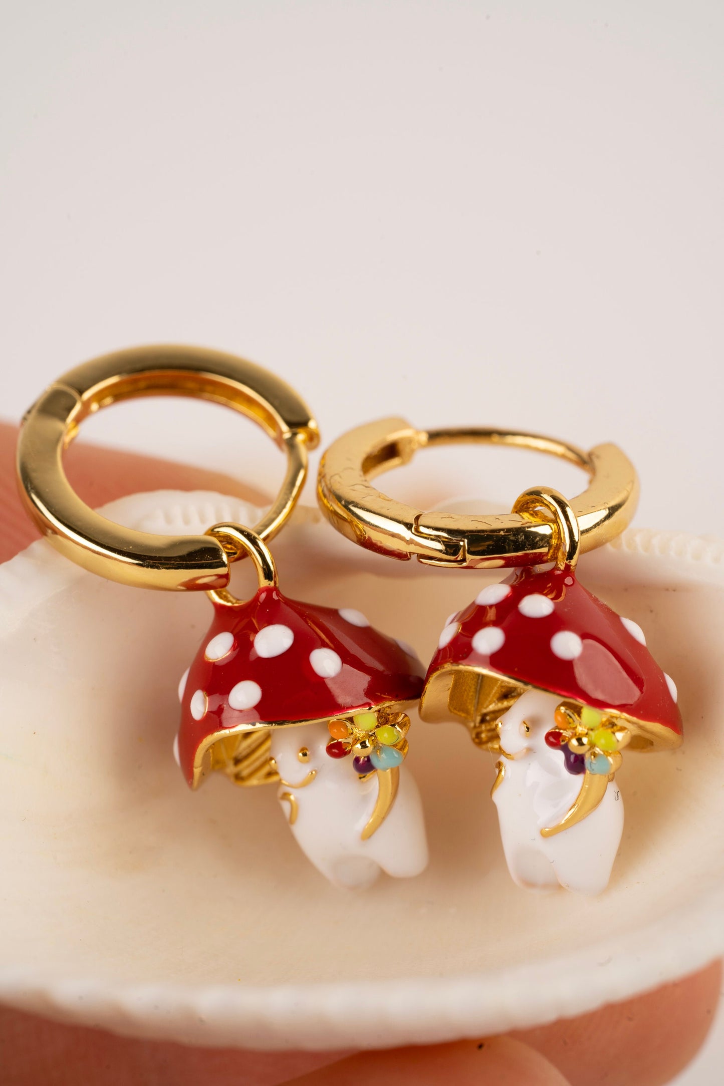 Mushroom Earrings