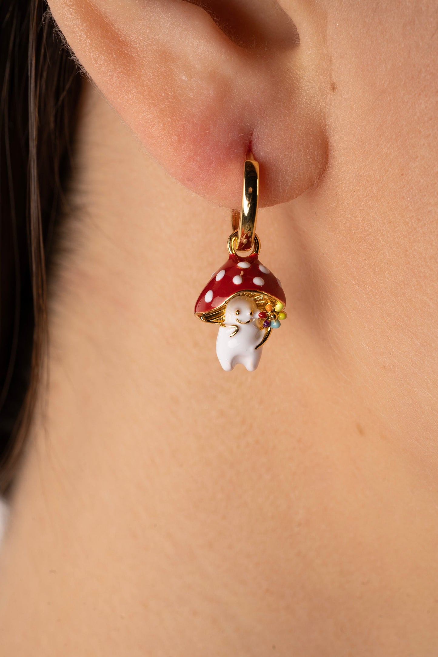 Mushroom Earrings