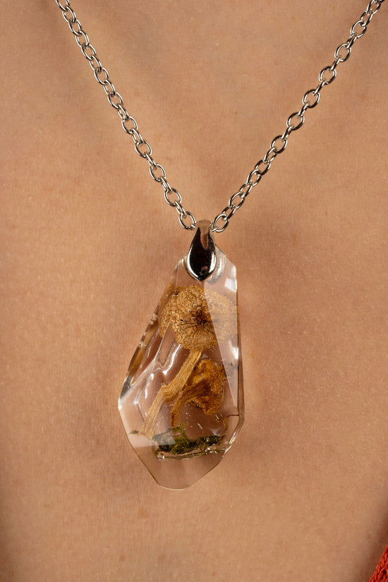 Preserved Mushroom Necklace